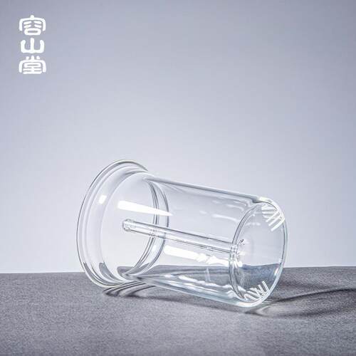容山堂大号高硼硅玻璃壶蒸茶壶耐热家用黑茶煮茶器电陶炉煮茶壶