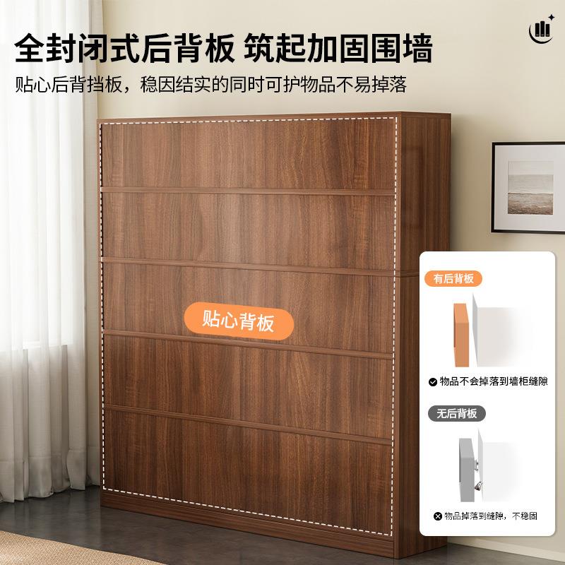 靠家墙落地屋架用客厅储物置物柜学生FLQ卧室书收纳柜全书柜