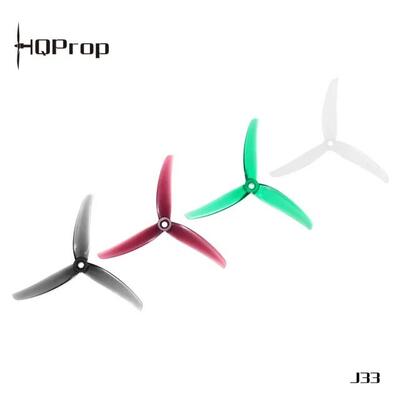 HQProp J33 4.9X3.3X3 (2正+2反) 5寸花飞穿越机桨叶 螺旋桨