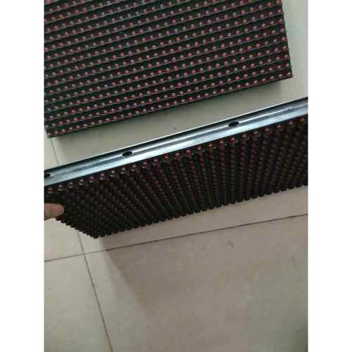 led显示屏单元板插灯灯珠p10户外单色模组防水单红单白高亮广告屏