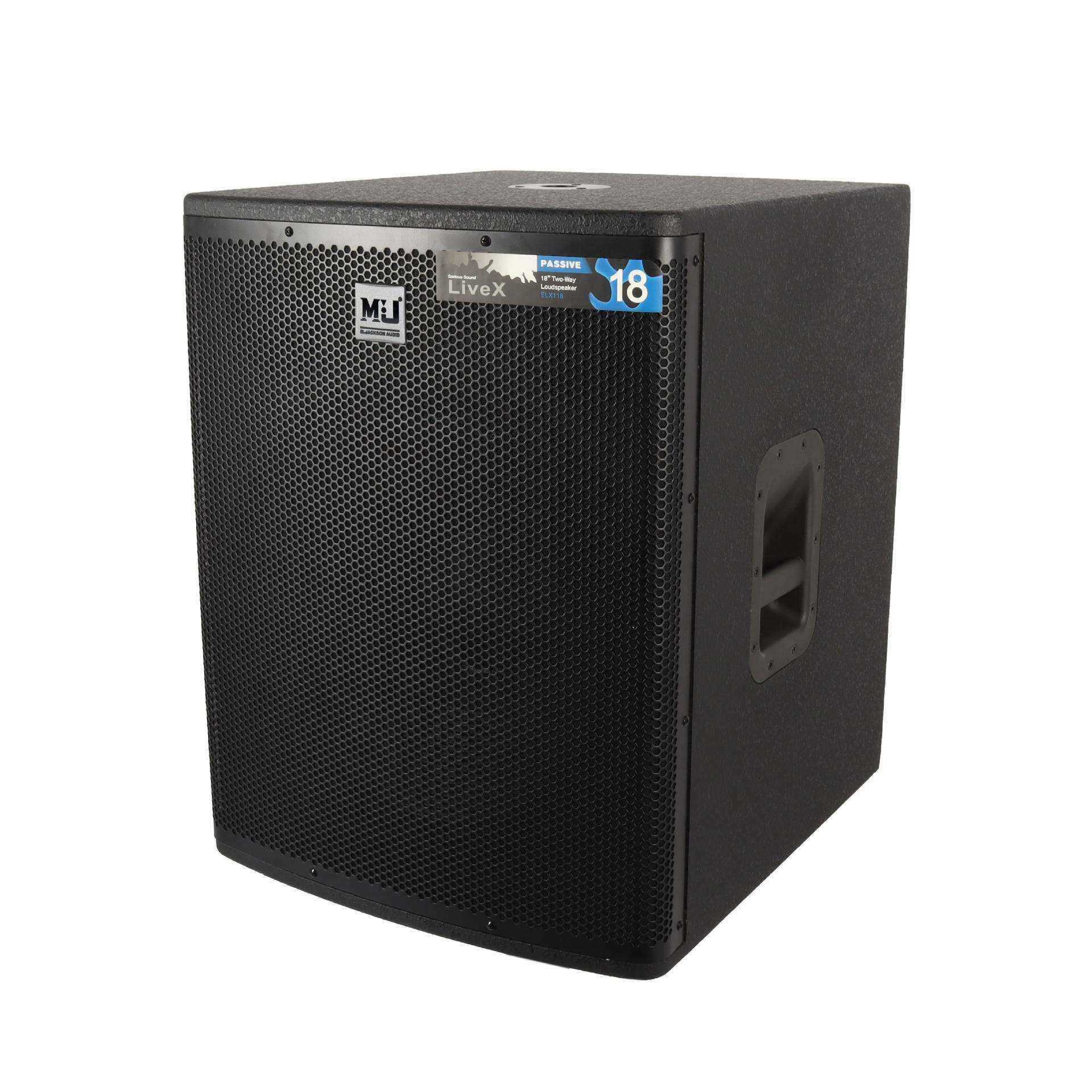 工作室监控扬声器单18英寸音频专业舞台DJ音箱厂家直销ELX118