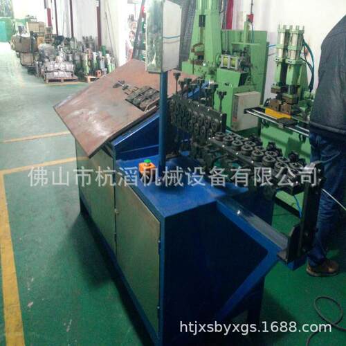 广东烧烤炉分体架自动成型设备 汽车窗帘框自动弯线成型机