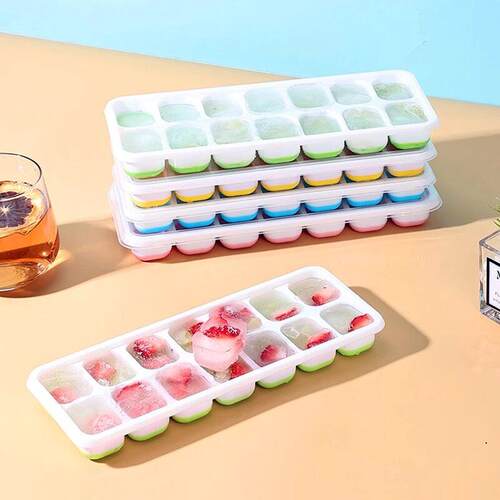 Silicone Ice Cube Tray for Home Use, DIY Ice Molds for Freez