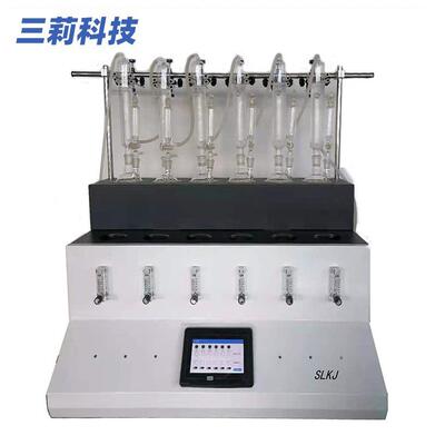 中药二氧化硫残留测定仪三联四六联二氧化硫残留量检测蒸馏仪