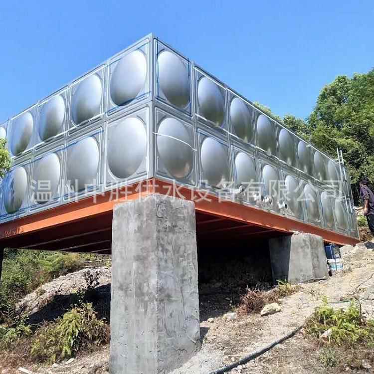 不锈水箱不锈钢钢保温装水箱不合锈钢拼716组水箱不锈钢组合水箱