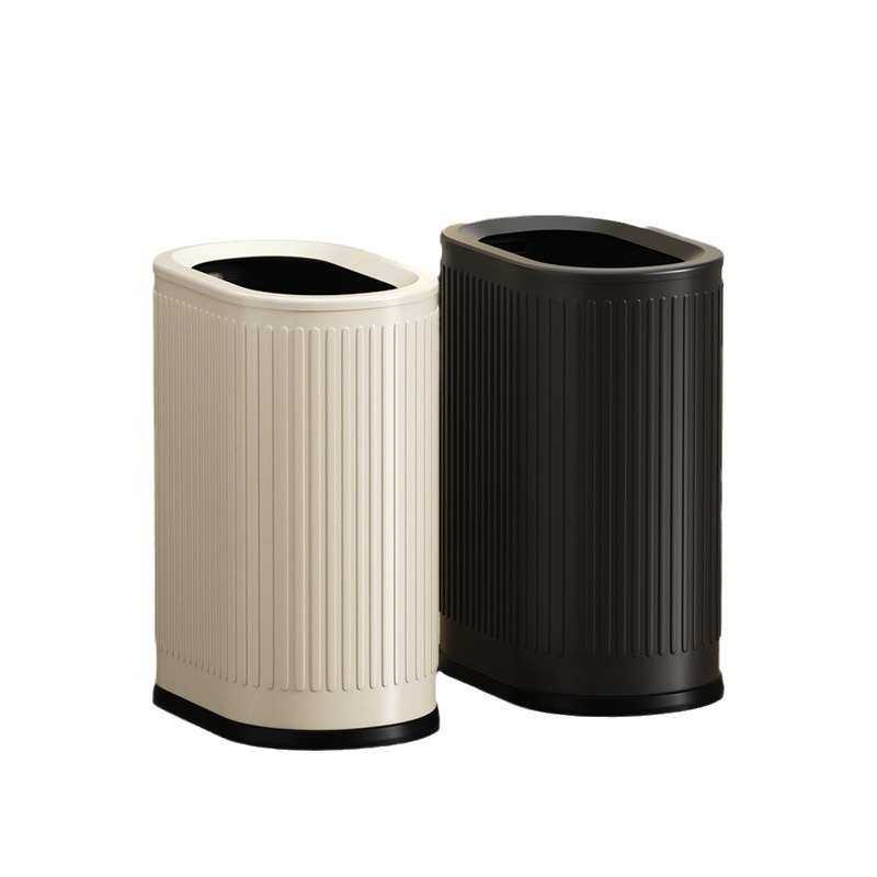 窄缝垃圾桶家用客厅厨房卫生间厕所大号双层无盖高档轻奢简约纸篓