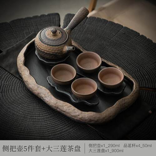 高档陶功夫茶具套组用高档小型盒装送人伴手礼茶粗礼壶家茶杯干泡