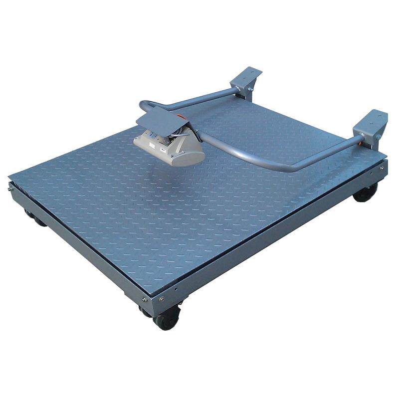 手推式小地磅1-3吨手推移动电子小地磅电子秤电子称电子磅秤