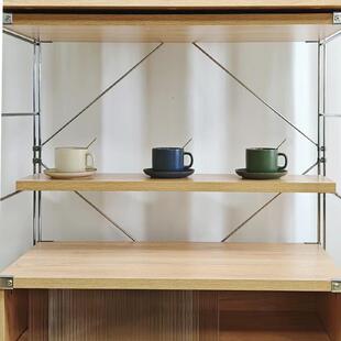 【金镁创意】小隔板配件置物架窄层板杯子收纳摆件工作台