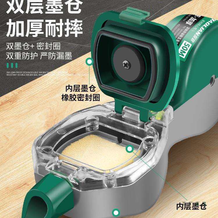 墨斗工地放线木工手摇木斗水平仪弹线耐摔画线墨汁弹线