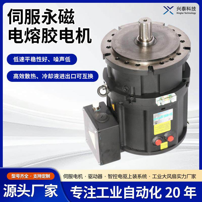 浙江厂家供应伺服永磁电熔胶电机高效散热新能源微型电机