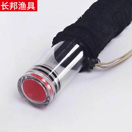 透明浮漂桶 40-100cm高清密封 渔具小配件 PC漂管 一体式加厚漂桶