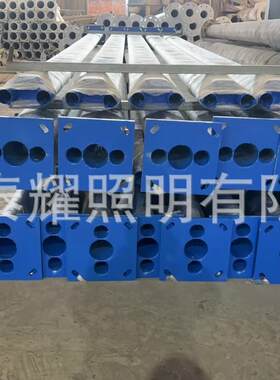 供应折叠红绿灯灯杆八角杆销售道路监控杆摄像机升降杆高杆