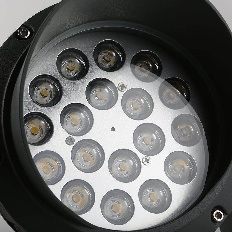 led投光灯楼体外墙桥梁护栏投光灯户外铝材防水亮化七彩投光灯