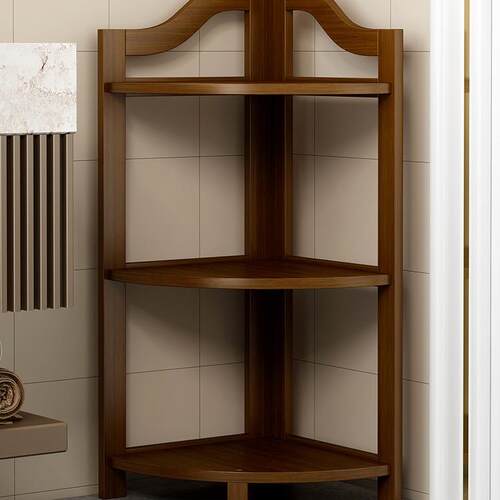 小转角架三角转角柜矮柜墙角柜子储物柜扇形收纳柜边角置物柜