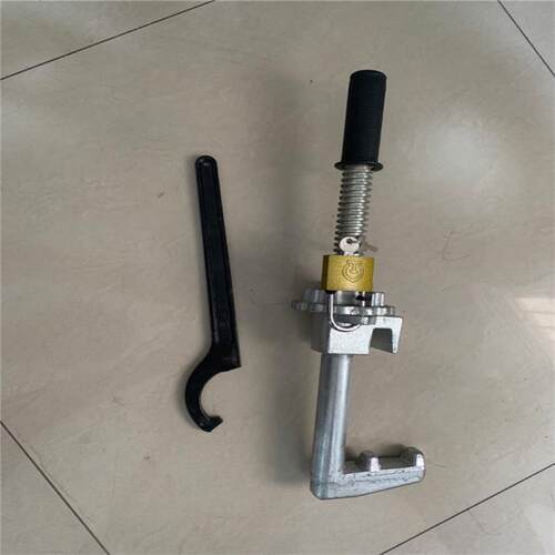 铁路密贴钩锁器5060道岔尖轨斥离型钩锁器可动心型配扳手铁路锁