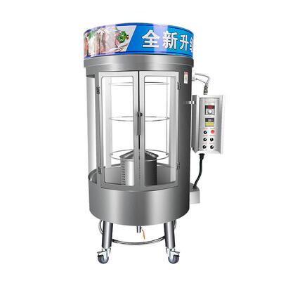 全自动CY-822A旋转烤鸭炉商用电热升级烤鸭烤鱼烤鸡炉商用高效