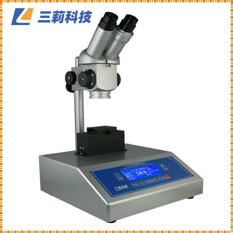 X-4B+目视显微熔点仪 400℃高量程双目体视显微熔点仪