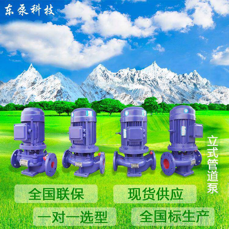 山东东泵卧式加压泵大流量管道循环加压泵工厂现货
