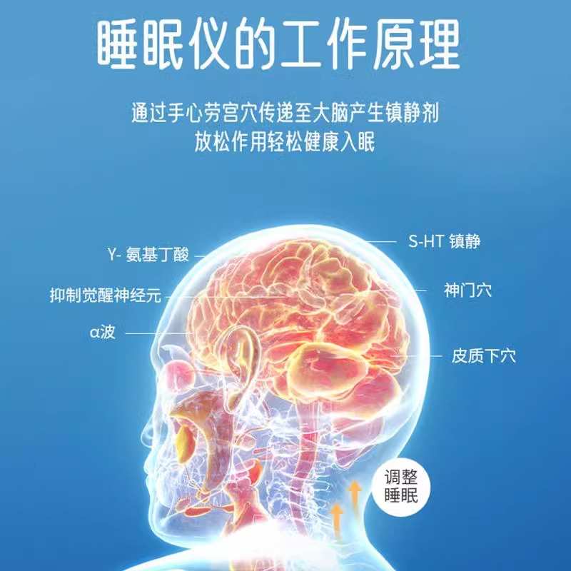 智能睡眠仪入睡手握严重失眠深度助眠仪改善睡觉助眠神器助睡眠