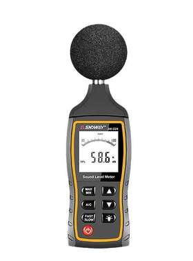 深达威SNDWAY数字噪音计SW523 高精度分贝仪声级计环境噪声监测仪