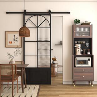 谷仓门叙事法式 复古吊轨谷仓门房间厨房卫生间门创意推拉门单移门