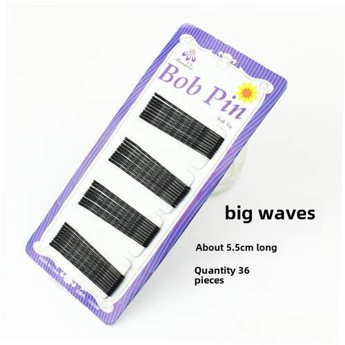 Black Hairpins For Women Hair Clip Lady Bob Pins Invisible