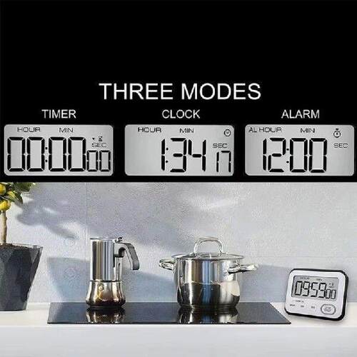 76HB Cooking Timer Stopwatch Kitchen Digital Timer Table
