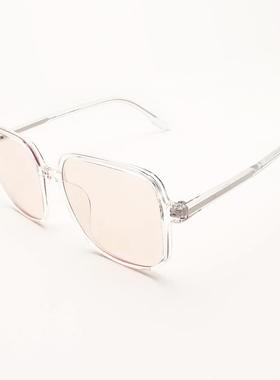 高档Retinal镜e日b本原材防蓝光网红大外框眼抗紫辐射电脑胖脸护