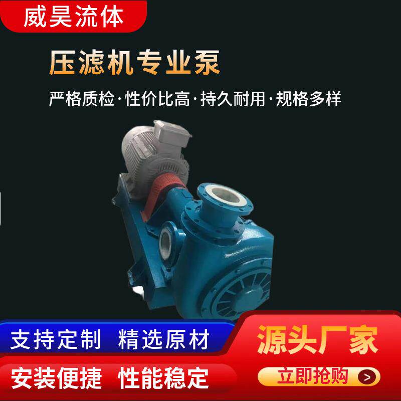 供应压滤机入料泵洗煤机专用 渣浆泵泥浆矿用泵