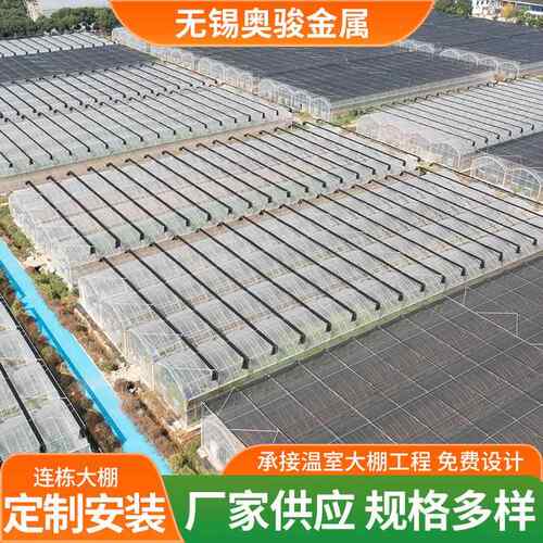 连栋大棚蔬菜大棚镀锌钢管种植养殖连体温室避雨单体大棚温室