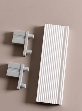 厨柜卫柜用铝合金柜体横梁连接件台面垫条柜体前档条