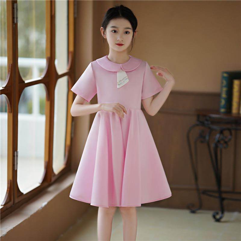 正品演儿童大诵合唱服装男童演出服礼服中小学女生朗舞蹈纱裙演讲