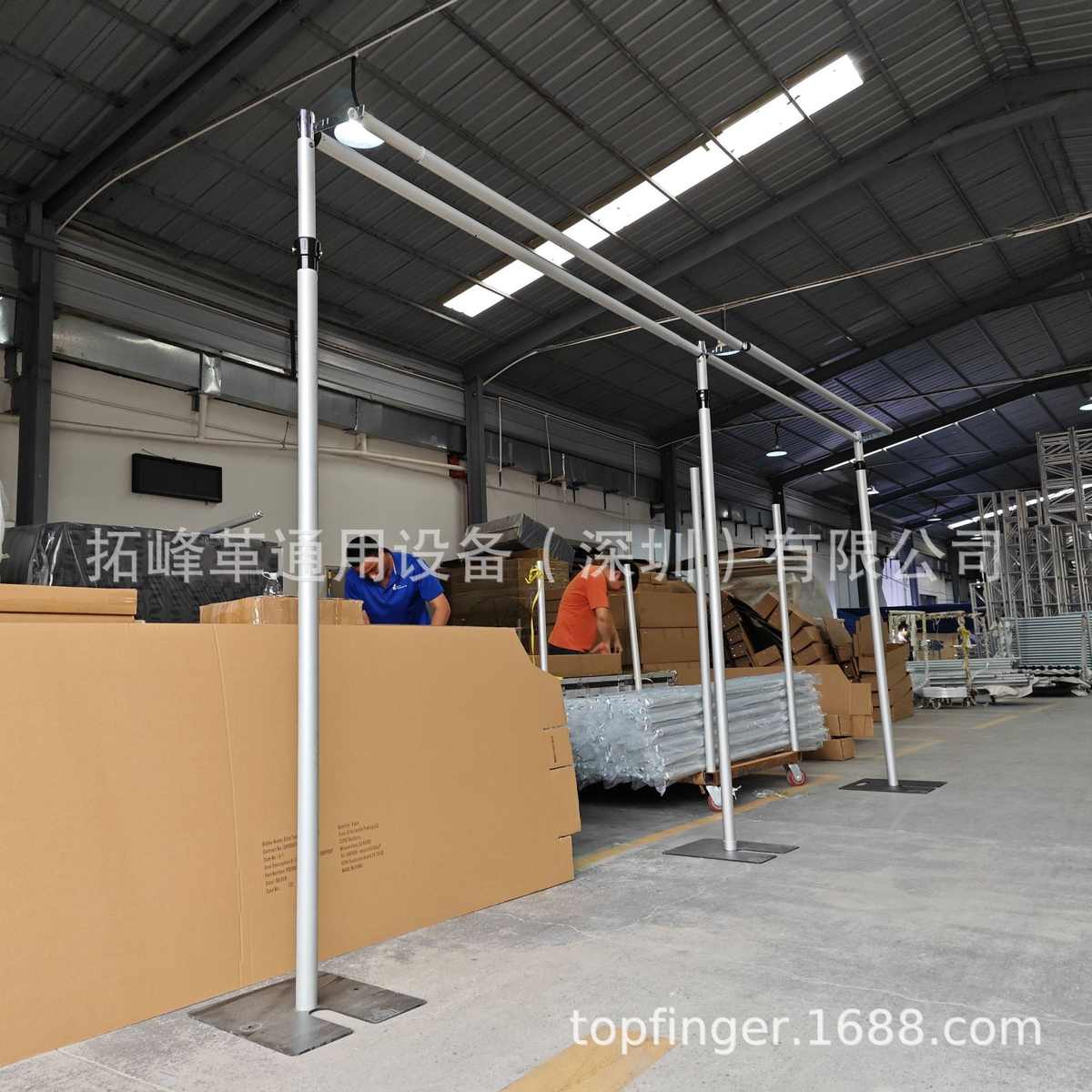 厂家直销可调节3*3米铝合金婚庆花墙帷幕架子仿真花伸缩背景架银