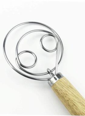 Danish Dough Whisk - LARGE 13 Stainless Steel Dutch Style b