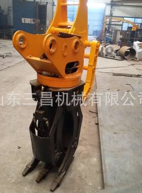 制c木车型挖掘各液压旋转6G0K抓J木器抓木机固定原机抓