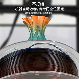 3D打印機(jī)耗材PETG透明彩虹美學(xué)性材料 發(fā)布 1.75mm petg 新品