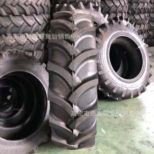 东方红拖拉机农用轮胎前轮13.6-24后轮16.9-24人字含内胎轮胎