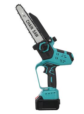 寸园林锂8电锯家锂用小手持锯电锯大功率手持73508型链锯砍树伐木