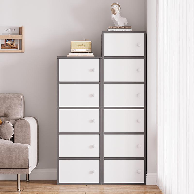 简五斗柜收纳卧柜立柜UPY家用易抽屉柜客厅靠墙置物柜小柜子室储