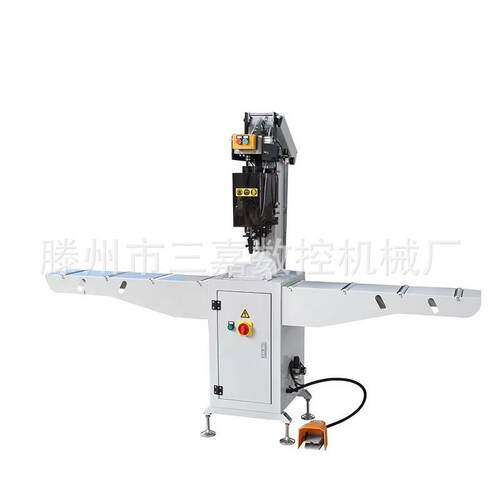 PVC紧丝机塑料门窗设备 塑钢门窗单头钢衬螺钉紧固机 钢衬打钉机