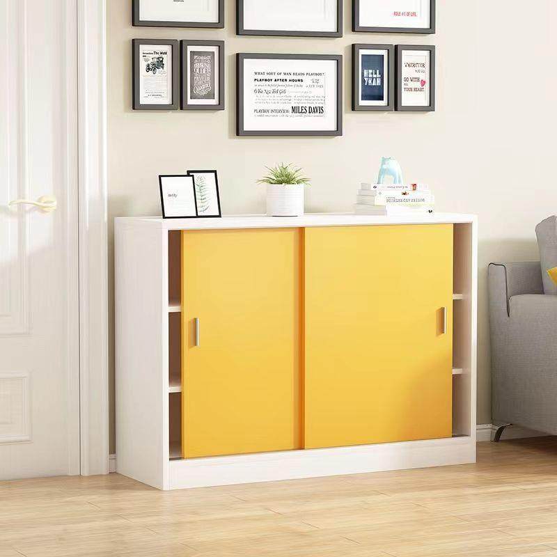 门移阳台SQU柜家用飘窗储物柜地柜柜推拉门矮柜收纳物柜餐置边赵