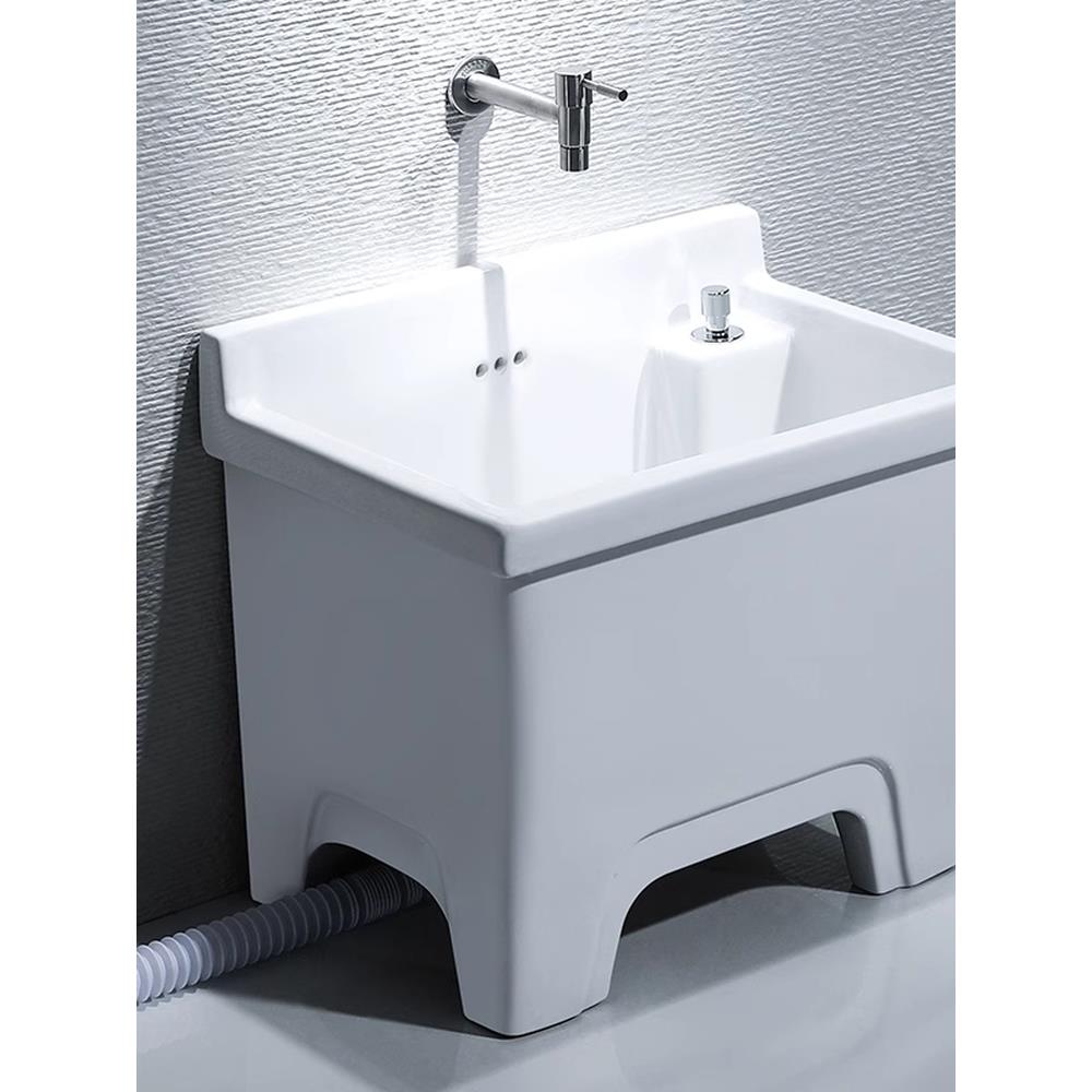 家用高脚拖把池大号拖布池洗地盆卫生间盆拖布池洗拖把拖把盆