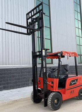 电动叉车驱动轮四轮座驾式2吨小型堆高车1.5吨铲车吨锂电实心