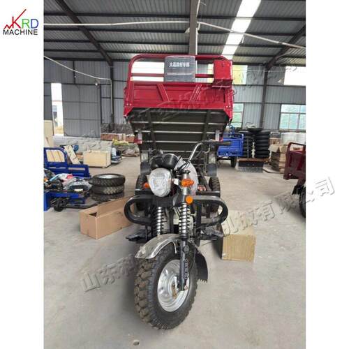 水冷发动机三轮摩托车 后翻式汽油载重运输车  工地农用运输车