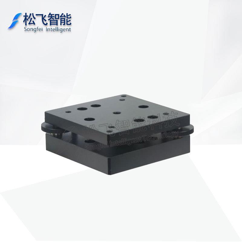 手动俯仰调节位移台双轴倾斜台角度倾斜台弧摆位移台水平调节台