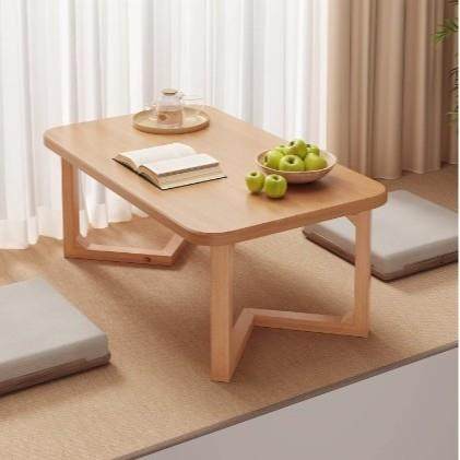 飘窗小桌子日式榻榻米茶桌炕桌家用茶几窗台矮桌实木腿桌炕几地桌