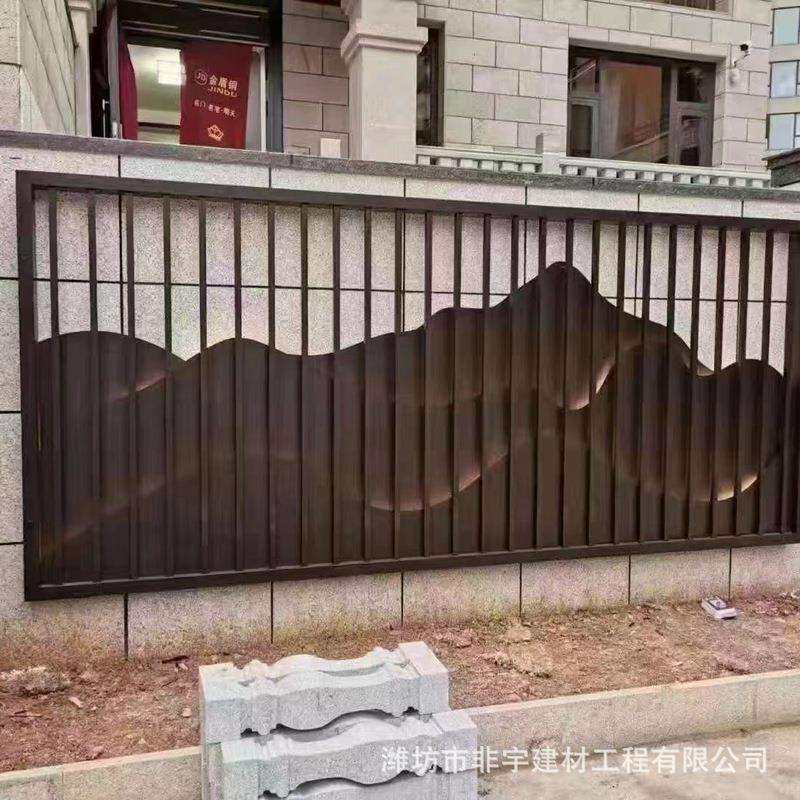 铝合金护栏围栏 铝艺铁艺花园围挡 小院别墅栏杆庭院围墙户外栅栏