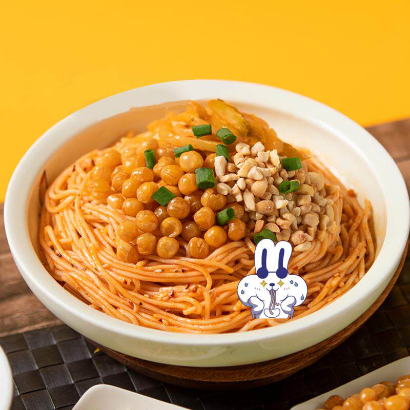 袋装非油炸方便面月亮兜兜 重庆小面方便速食麻辣拉面牛肉面非油