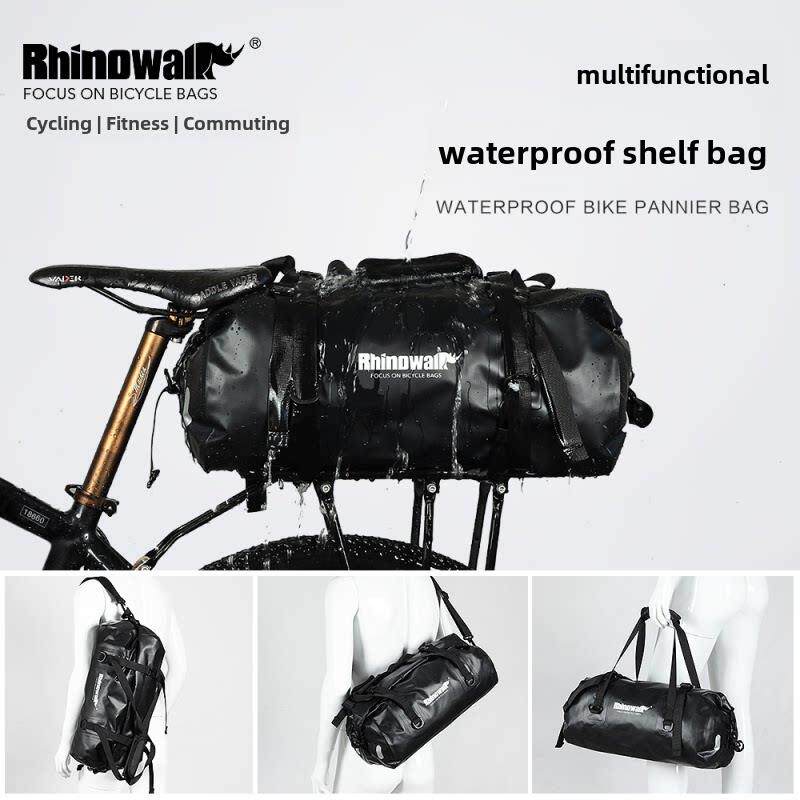 山地自行车后货架驮包全防水多功能健身户外旅行袋中长途骑行装备